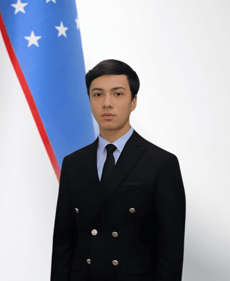 SHAVQIDDINOV JAVLONBEK SHUHRAT O'G'LI