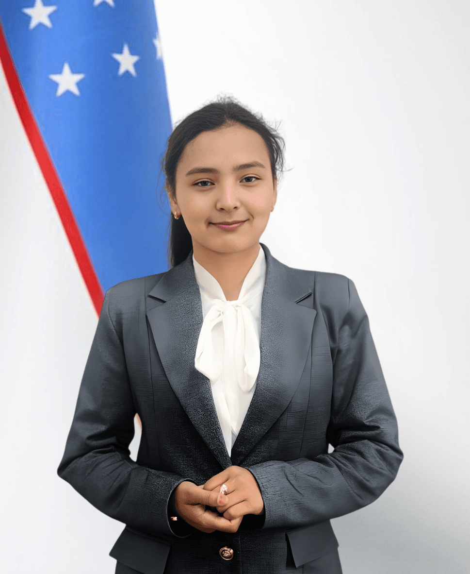 NIYOZALIYEVA SARVINOZ MIRZOHIDJON QIZI