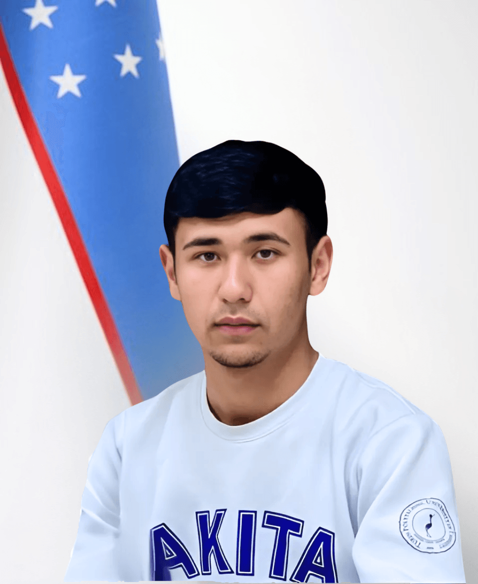 JAMOLDINOV MEHRIDDIN SHAROFIDDIN O‘G‘LI