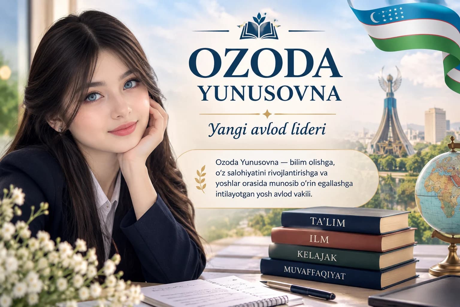 Toshmirzayeva Ozoda Yunusovna — galereya rasmi